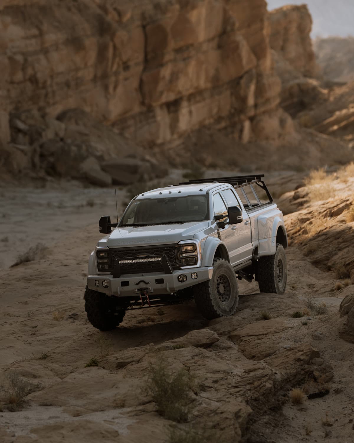 Truman Motors Ford Super Duty truck in Sandstone Canyon